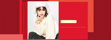 淘宝秋冬上新女装电商banner背景