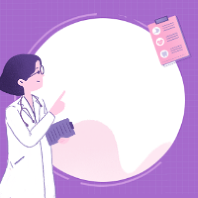 妇科常识清新简约公众号次图背景