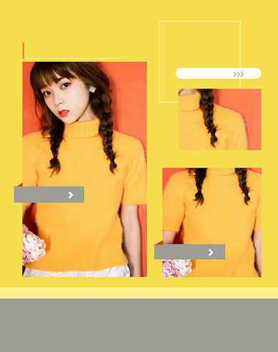 春季女装上新网红风ins小清新电商海报背景