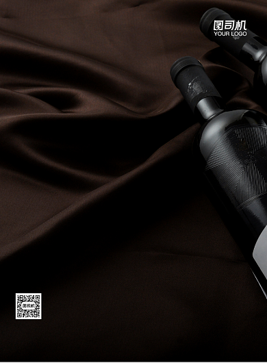 图司机红酒餐饮印刷海报背景