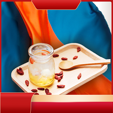 新年狂欢送礼燕窝年货养生主图直通车背景