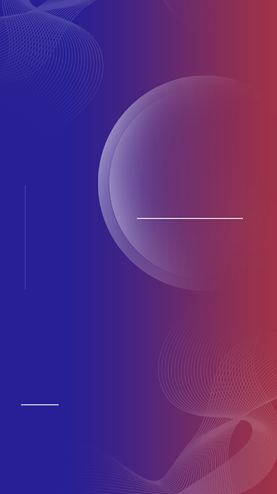 渐变简约大气互联网峰会邀请函手机海报背景