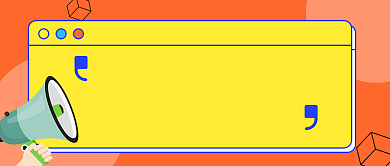 红色手绘招聘公众号首图背景