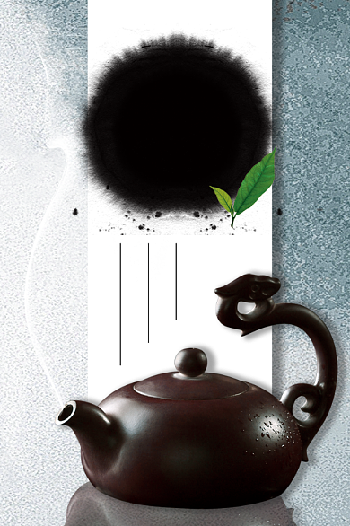 紫砂壶茶壶类淘宝直通车茶艺主图背景