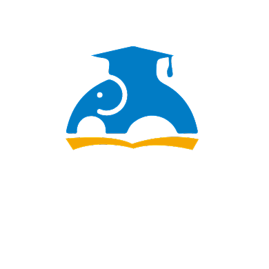 大象教育早教书店LOGO背景