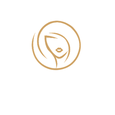 高端美容美发logo背景