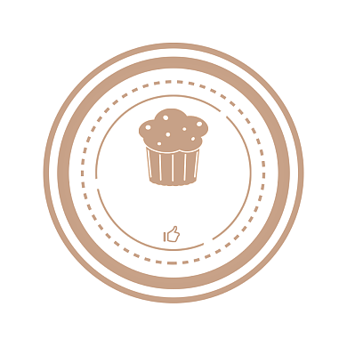 蛋糕甜点烘焙美食标签不干胶背景