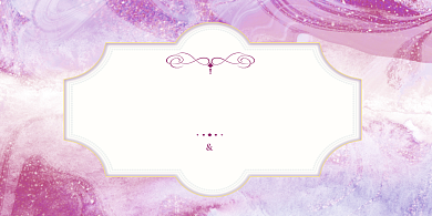 婚礼唯美浪漫签到处展板背景