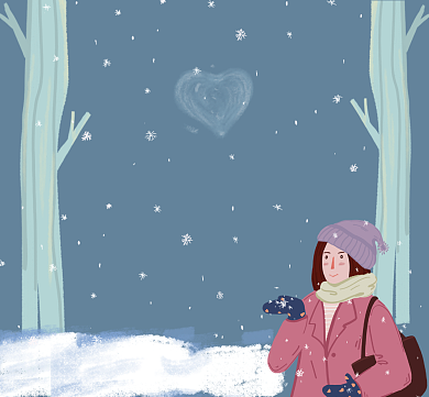 好想谈恋爱可爱清新朋友圈封面背景