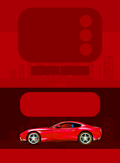 秋季汽车节车展促销宣传海报背景