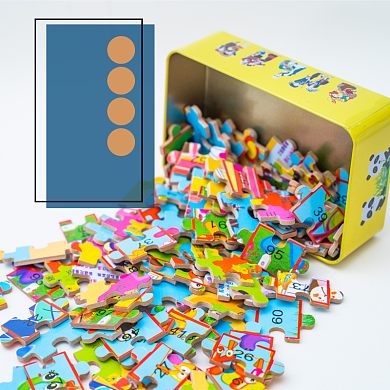 拼图玩具亲子淘宝主图直通车模板背景