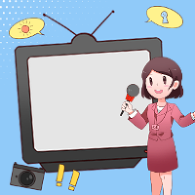 赛事播报简约插画公众号次图背景