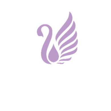 天鹅护肤品化妆品美容LOGO背景