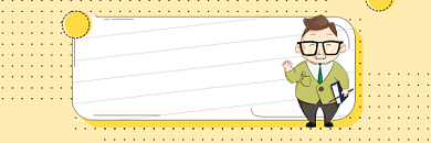 托福知识整理简约插画热文链接背景