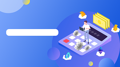 2.5d风格数据分析入门加薪课程封面背景