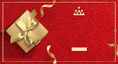 双十二钻展礼品礼盒双12红色钻背景