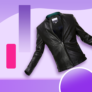 双十一服饰冬季上新外套夹克皮衣女装主图直通车背景