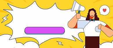 招聘求职清新扁平公众号首图背景