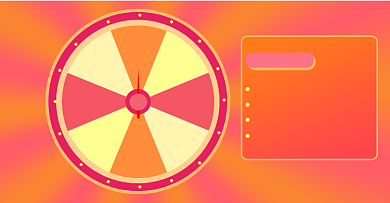 幸运大抽奖活动电商店铺活动海报背景