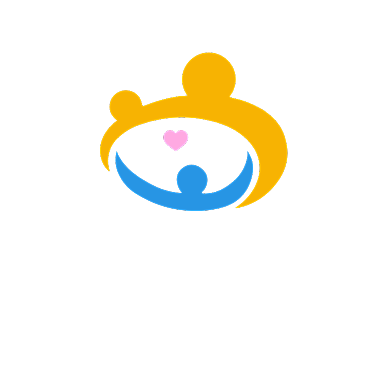 母婴亲子早教LOGO背景