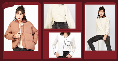 女装店铺分类导航活动入口商品关联列表背景