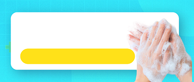 绿色健康全球洗手日公众号首图背景