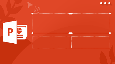 橙色PPT网络课程封面职场教育培训背景