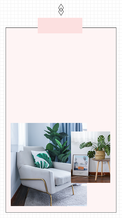 文艺清新民宿简介文章配图背景