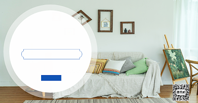 时尚极简家具电商海报文艺清新背景