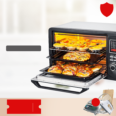 烤箱家电周年庆主图直通车图背景