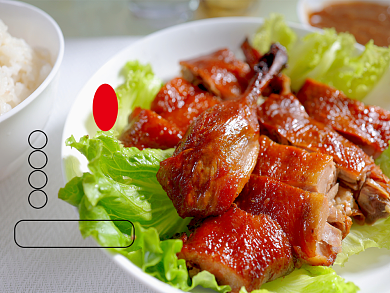 美团外卖北京烤鸭主图背景