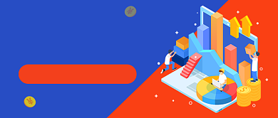 会计财税金融插画公众号首图背景