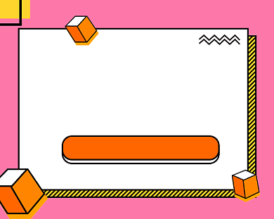 简约粉红色服装促销小程序封面背景