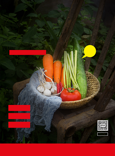 扶贫助农果蔬促销宣传印刷海报背景