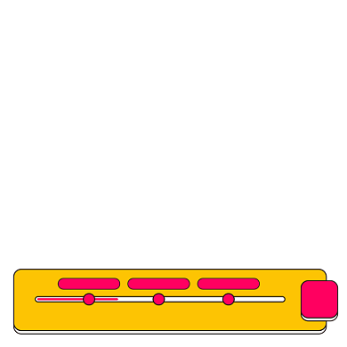 双十一预售活动进度条促销标签背景