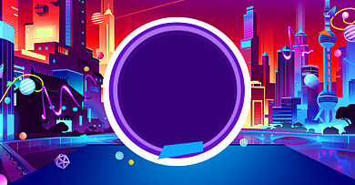 创意酷炫双十二活动海报背景