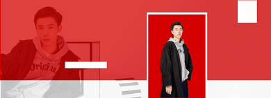 新春潮流男装福利来袭全屏海报背景