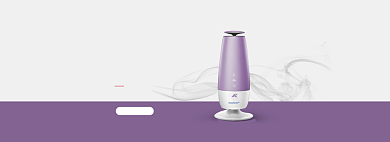 电商淘宝空气净化器海报背景