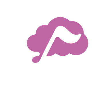 播放器音符LOGO标志背景