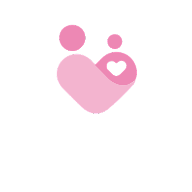 亲子母婴爱心童装用品LOGO背景