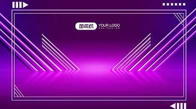 双十一预购宣传渐变大气手机横图背景