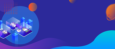 企业招聘套路渐变科技公众号首图背景