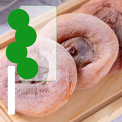 柿饼食品淘宝主图直通车模板背景