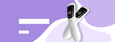 情人节医疗保健额温枪海报banner背景