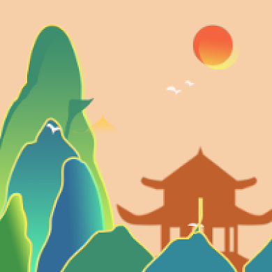 国潮重阳节公众号推送次图背景