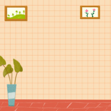 室内设计指南清新简约公众号次图背景