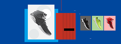 双十二运动男鞋上新海报banner背景