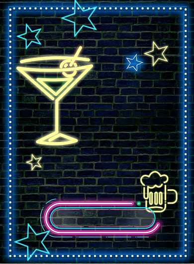 酒吧开业啤酒吧活动宣传印刷海报背景