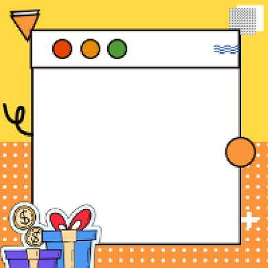 还款礼包几何简约公众号次图背景