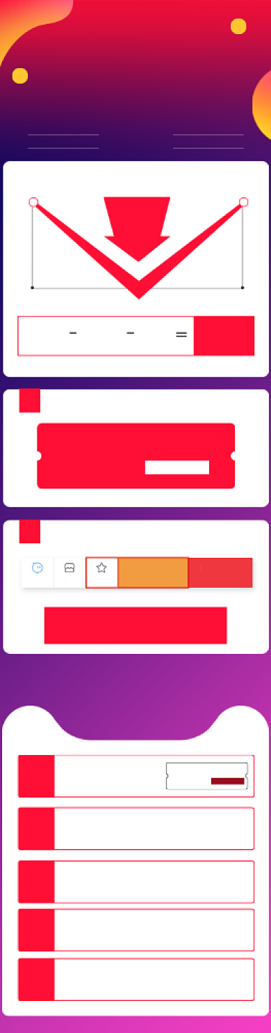双11预售红色大促电商活动关联页背景